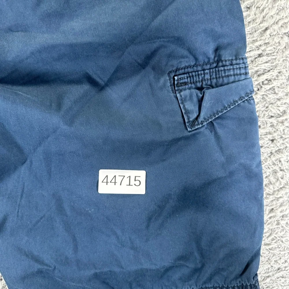 Vintage Levi's Silver Tab Shorts Men 36 Blue Cotton Cargo Utility Workwear Baggy